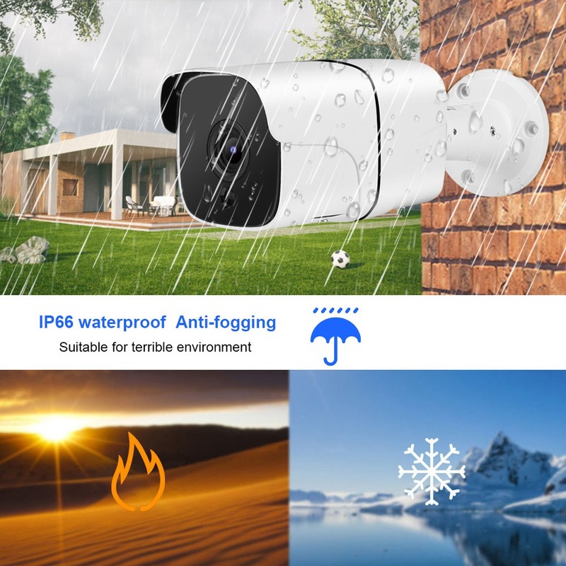 4 in 1 TVI/AHD/CVI/CVBS Outdoor Analog CCTV DVR Metal Surveillance