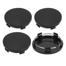 Tapacubos para Centro de Rueda de Coche, Cubierta de Plástico para Tapacubos de Rueda, Tapacubos para Llanta de Coche con Anillo de Hierro, Universal Decoración Vehículos,4PCS