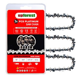 16 Inch Chainsaw Chain 3/8" LP Pitch,.043" Gauge,55 Drive Links Fits Stihl MS170, MS171,MS180c,for Stihl Pole Saw:HT7O,HT73,HT75 and More,R55 (90EOPX55)