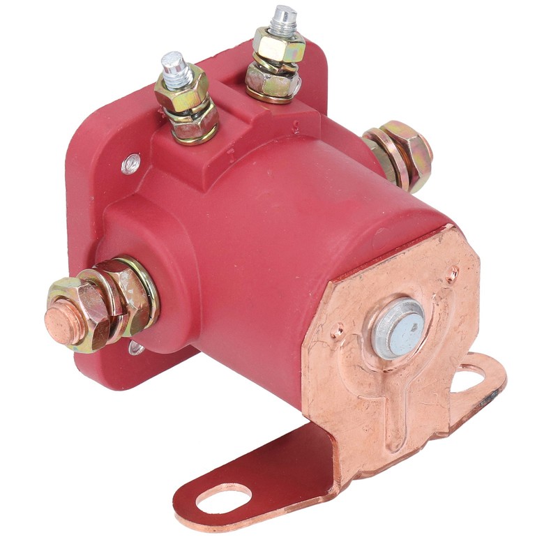 4 Terminal Magnetic Switch Relay Starter Relay Replacement for Automotive