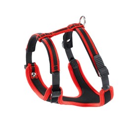 Ferplast Dog Harness ERGOCOMFORT SMALL Small Dog Harness, Adjustable Dog Harness, Comfortable, Padded, Double Micro-adjustment Closure, Quick Release