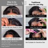 Wear and Go Glueless Wigs Human Hair Pre Plucked Pre