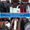 yimoyop 2 Packs Suede Car Purse Hooks Behind Seats with