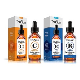 Suero Facial Retinol Vitamina C Antienvejecimiento Dia Noche