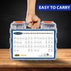 1575 PCS Nuts and Bolts Assortment Kit, Stainless Steel Phillips