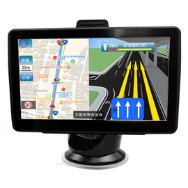 EASYOWN 7-inch Portable Car Navigation System, Driveway Guide, Speed Alert, Safe Driving Guide, Nationwide City Map Recording, Navigation, 8 gb Memory, Compatible with 12V-24V Cars, High Precision Positioning System, Touch Panel Operation, Navigation Sys