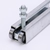 4 Beam Trolley Wheel Trolley Assembly Roller with Screw 3