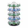 ZCDCP K cup Holder Carousel 5 Tier Coffee pod holder