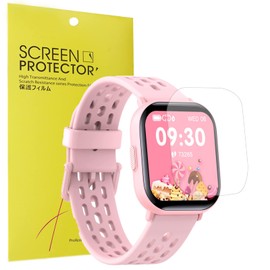 Blueshaweu Compatible for Slothcloud Kids Smart Watch Screen Protector, [6 Pack] Full Coverage TPU Clear Film Compatible for Slothcloud H99 Plus Kids Smart Watch (6 pack)