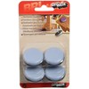 brinox b77700g – Furniture Sliders with Nail (Diameter 32 mm Grey