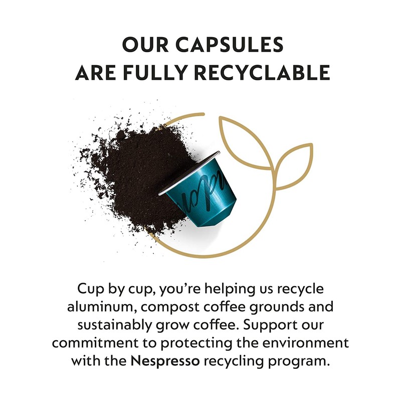 Nespresso Capsules OriginalLine, Indonesia Master Origin ,Dark Roast Coffee, 50