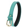 FASHIONGEN - Women genuine Italian leather belt LUNA, Made in
