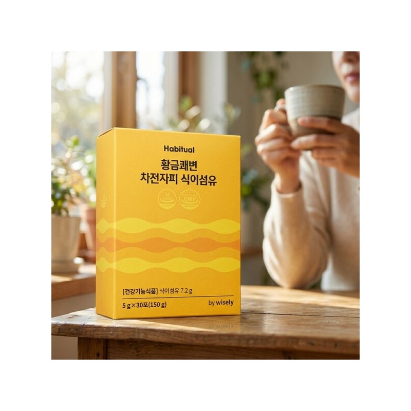 황금 쾌변 식이섬유 정 차전자피 환 가루 30포 Golden Stool