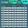 KEZE 595 Pcs Air Conditioning O Ring Kit,36 Size Seal