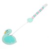 Swan Shape Infant Baby Pacifier Clip AntiLost DIY Teething Necklace