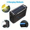 2024 New Solar Emergency Radio, AM/FM Digital Speaker With LED
