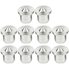 10pcs 8mm Dowel Centre Point Drill Center for Accurate Drilling Proper Dowel or Tenon Placement (Y72-10)