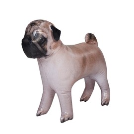 AirCandy Inflatable Dog - Pug The Perfect pet. No Need to Feed just Fill with Air & Love