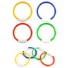 Carykon 8 Pcs Dive Rings Underwater Swimming Pool Toy Rings-5