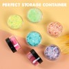 10 Gram 100 Count Sample Containers, Small Plastic Containers with