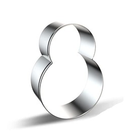 WDYJMALL Lovely Snowman Shape Cookie Cutter for Christmas