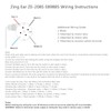 Zing Ear ZE-208S E89885 3-Speed 4-Wire Pull Chain Ceiling Fan
