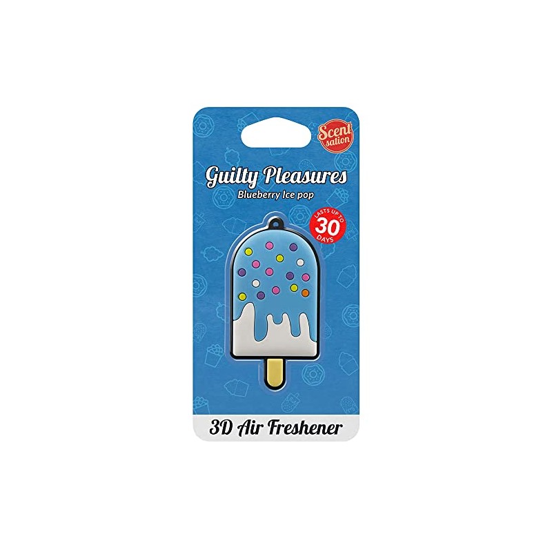 Guilty Pleasure 3D Blueberry CAR FRESHENER