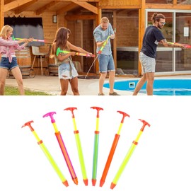 Water Gun for Kids Adults,6 Pack Water Blaster Squirt Gun in Bulk,Size 17.2 Inch, 35FT Long Range,Swimming Garden Pool Beach Games Toy
