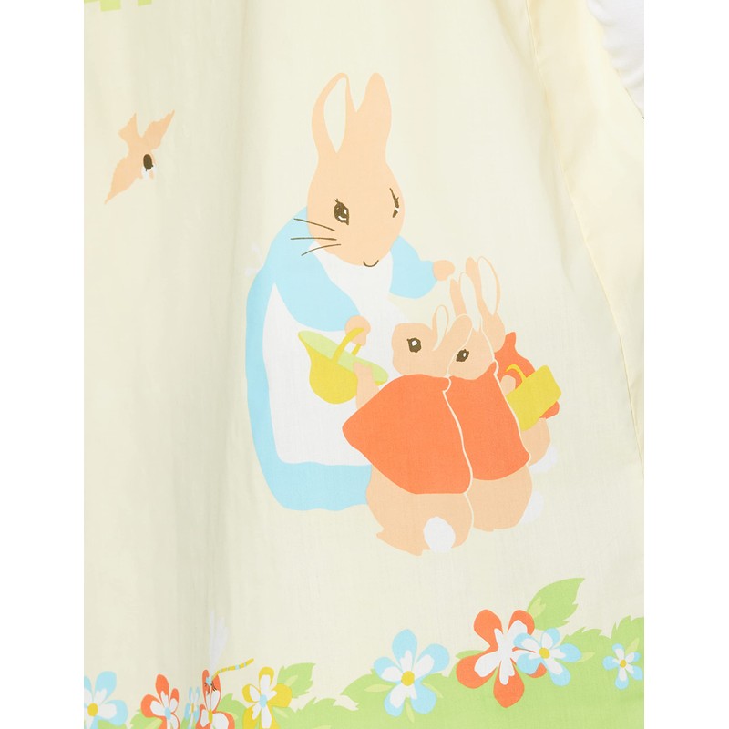 Marushin 5705000300 Apron, Peter Rabbit Adult Garden Check, 33.1 x