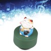 Music Box Round Shape Fortune Cat Style Pleasing Melody Exquisite