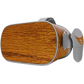 Decal Style Skin Wrap Compatible with Oculus Go Headset - Wood Grain - Oak 01 (Oculus NOT Included)