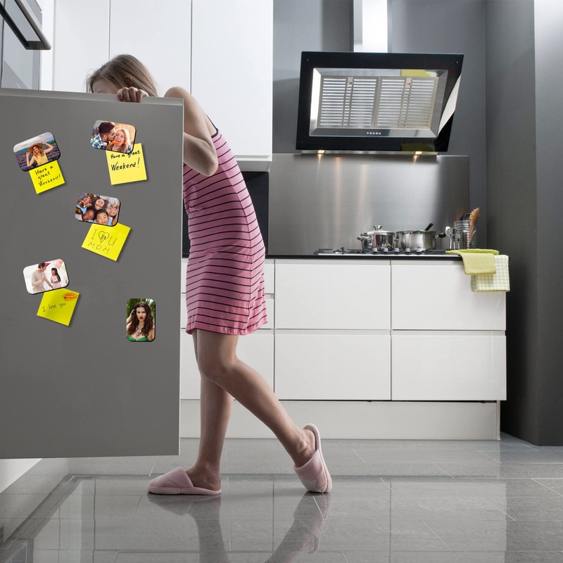 Sublimation Magnet Blanks,16 Pcs Sublimation Blank Refrigerator Magnets Sublimation Refrigerator