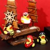 Lewtemi 12 Pcs 2 Inch Mini Pirate Rubber Ducks Cruise
