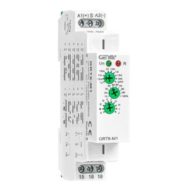 Multifunction Time Relay, IGEYAPA Delay ON Off 10A GRT6 M1 AC DC 24-240V with 10 Relay Timer Control Delay Function Mode DIN Rail Electronic Relays of Wide Time Delay Range for 0.1 Seconds to 10 Days