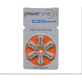 Power One PR48 P13 Hearing Aid Batteries - Mercury-Free, Size 13 (60-Pack)