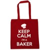 Hippowarehouse Keep Calm I'm a Baker Tote Shopping Gym Beach