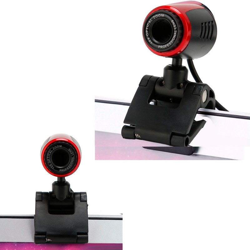 USB2.0 with MIC HD Webcam Web Camera Cam 360 Degree