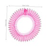 18pcs Spring Hair Clips Flexible Circular Hair Combs for Women
