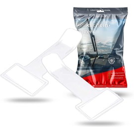 TK Group Timo Klingler Set of 2 Parking Permit Holder Clips, Windscreen Holder for Parking Permit, Note Holder for Cars