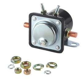 Larbi Starter Relay SMR6003 Starter Solenoid Switch Used On OMC Marine Outboards / Inboard Power Tilt /Johnson / Trim Motor Applications Evinrude Outboard Motor for Insulated Ground 4-Terminal 12 Volts Intermittent Duty /47886, 47886T /383622 395419 5827