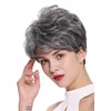 WIG ME UP - DW-2700-DF1202 Women's Wig Short Toupeed Voluminous