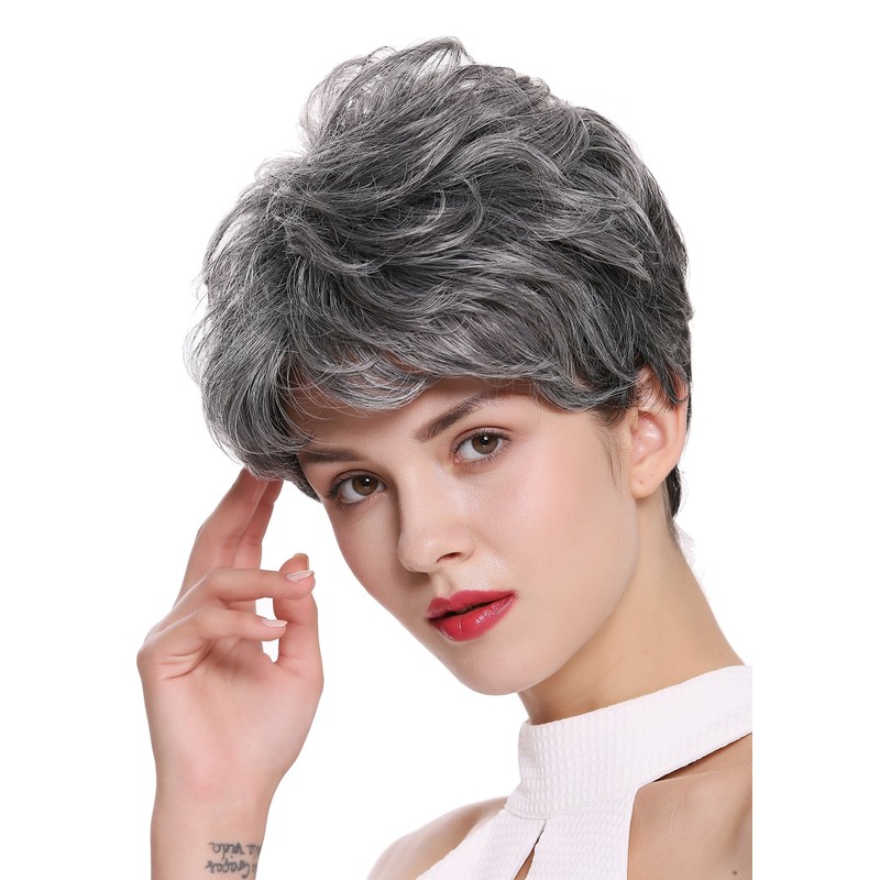 WIG ME UP - DW-2700-DF1202 Women's Wig Short Toupeed Voluminous