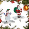 Set of 4 Christmas Stocking Holder for Mantel-Christmas Stocking Hanger