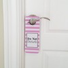 GRAPHICS & MORE Do Not Disturb Striped Pink and White