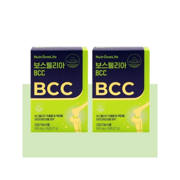 Nutrione Life Nutrione Boswellia BCC 900mg 2 boxes / 뉴트리원라이프