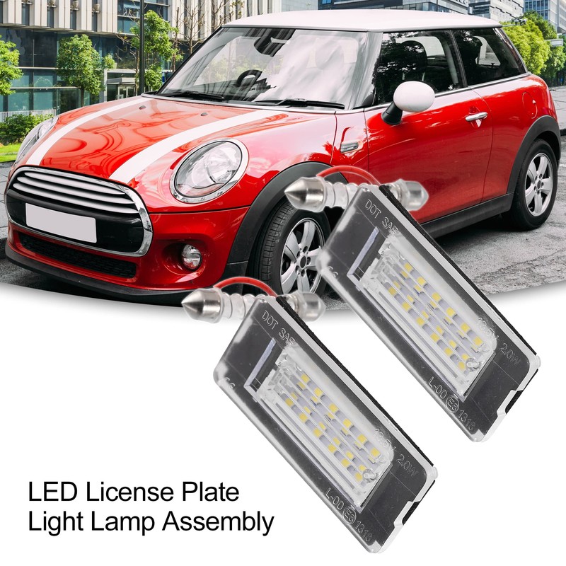 ACROPIX Car Number Lamp LED License Plate Light Lamp Assembly
