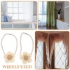 Zerodeko 2PCS Magnetic Curtain Tiebacks Drapery Holdbacks Curtain Ties for