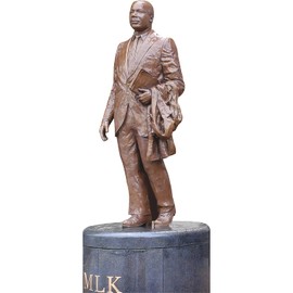 H61470 Martin Luther King Statue Georgia Cardboard Cutout Standee Standup
