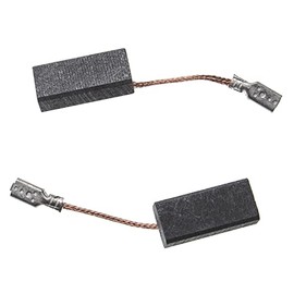 vhbw 2 x Carbon Brushes Motor Carbon Abrasive Carbon 17 x 8 x 5 mm Compatible with Bosch 1100, 1210, 1211, 1337, 1347, 14, 1400, 15-125 Power Tool