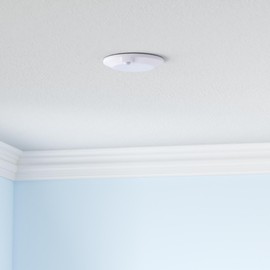 CLOUDY BAY Motion Sensor Ceiling Light Indoor,120V CRI90 10W 5000K Bright Day Light,6.5 inch LED Flush Mount Ceiling Lighting Fixture for Garage,Walk-in Closet,Attic,Pantry Wet Location White Finish